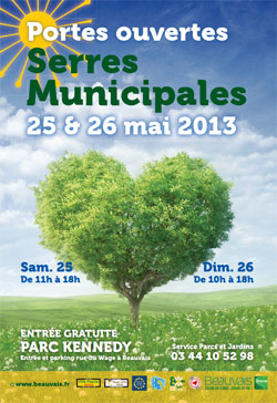 Portes ouvertes Serres municiaples de Beauvais