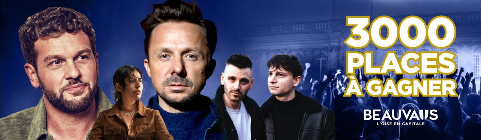 Concert évènement du 18 juillet 2024 Beauvais - Gagnez vos places